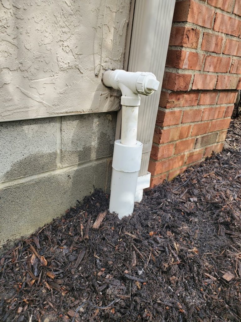 Sump Discharge Replace & Repair - A+ Gutters & Drain